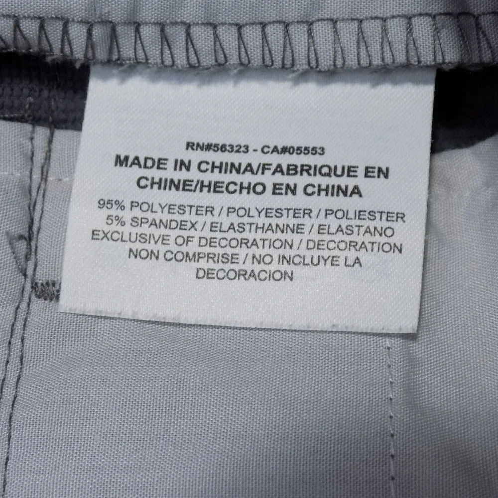 Nike Pants Mens 34x32 (fits 36x32) Tour Performance Dri-FIT Gray Pinstripe EUC